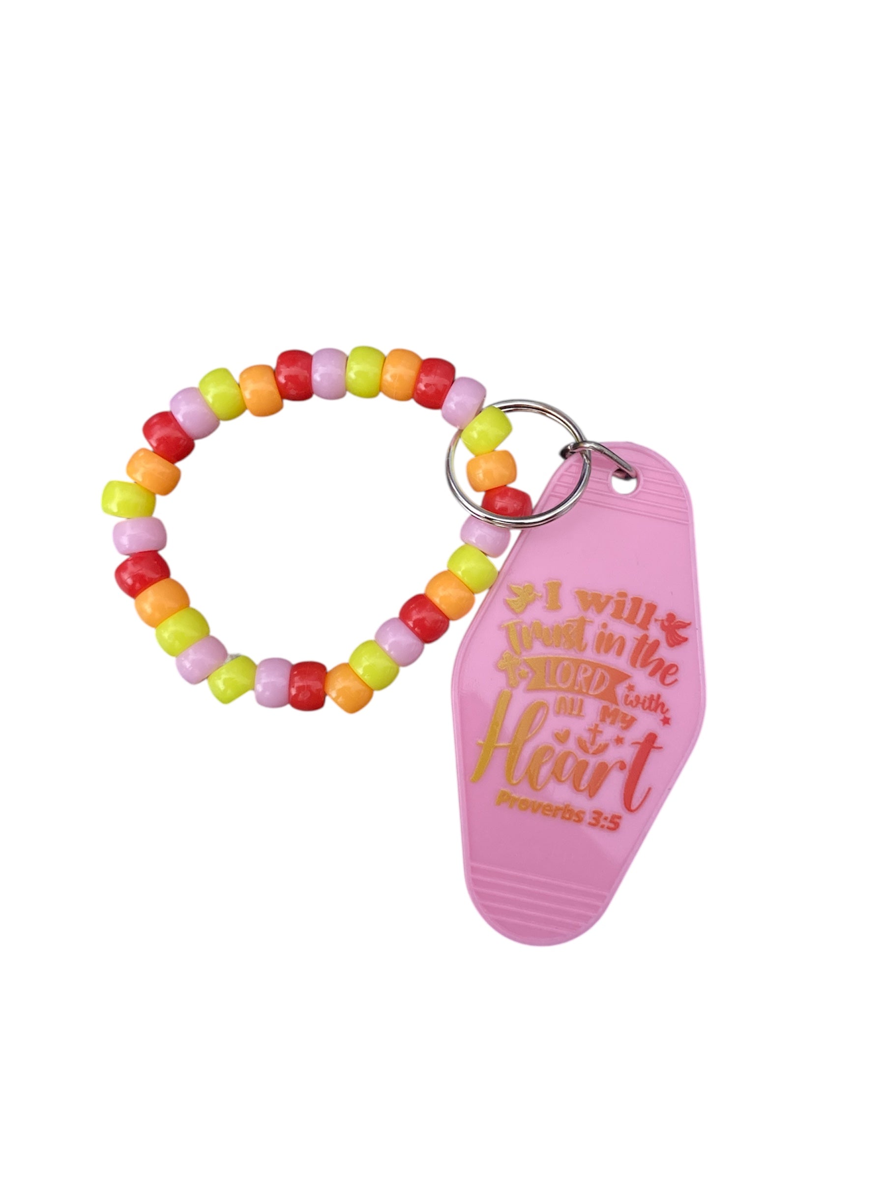 Trust in the Lord keychain