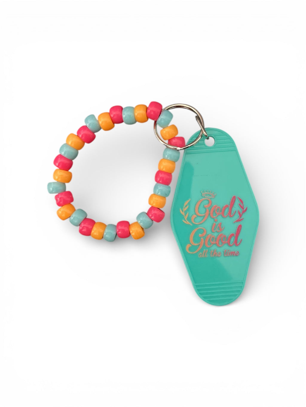 God is good keychain